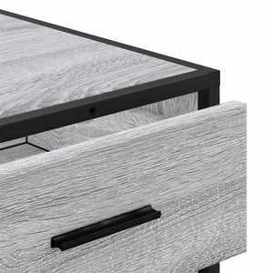 Commode sonoma gris 70x41x56 cm bois d'ingénierie