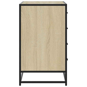 Commode chêne sonoma 70x41x70 cm bois d'ingénierie