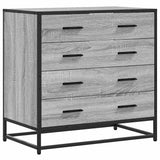 Commode sonoma gris 70x41x70 cm bois d'ingénierie