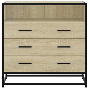 Commode chêne sonoma 70x41x70 cm bois d'ingénierie