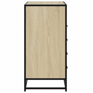 Commode chêne sonoma 70x41x83,5 cm bois d'ingénierie