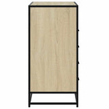 Commode chêne sonoma 70x41x83,5 cm bois d'ingénierie
