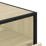 Commode chêne sonoma 70x41x83,5 cm bois d'ingénierie