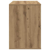 Commode d'angle chêne artisanal 60x41x58 cm bois d'ingénierie