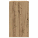 Commode d'angle chêne artisanal 40x41x76 cm bois d'ingénierie