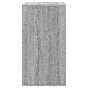 Commode d'angle sonoma gris 60x41x76 cm bois d'ingénierie