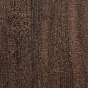 Commode d'angle chêne marron 60x41x76 cm bois d'ingénierie