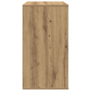 Commode d'angle chêne artisanal 60x41x76 cm bois d'ingénierie