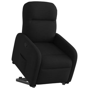 Fauteuil inclinable noir tissu