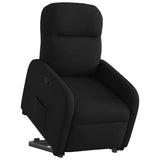 Fauteuil inclinable noir tissu