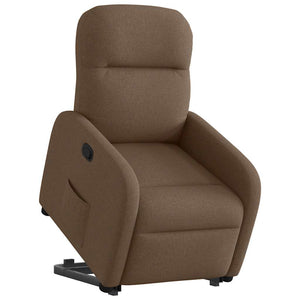 Fauteuil inclinable Marron Tissu