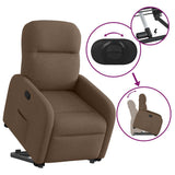 Fauteuil inclinable Marron Tissu