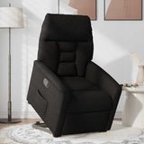 Fauteuil inclinable noir tissu