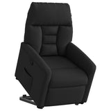 Fauteuil inclinable noir tissu
