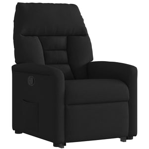 Fauteuil inclinable noir tissu
