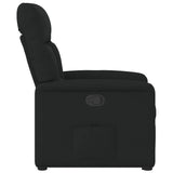 Fauteuil inclinable noir tissu