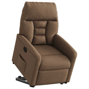 Fauteuil inclinable Marron Tissu