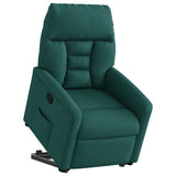 Fauteuil inclinable vert foncé tissu