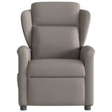 Fauteuil inclinable électrique Taupe Tissu
