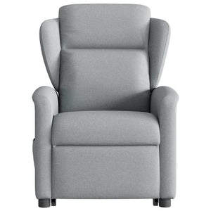 Fauteuil inclinable Gris clair Tissu