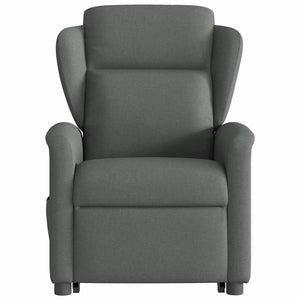 Fauteuil inclinable Gris foncé Tissu