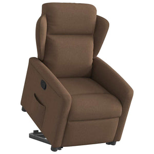 Fauteuil inclinable Marron Tissu