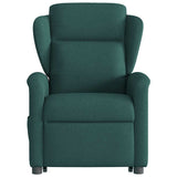 Fauteuil inclinable vert foncé tissu
