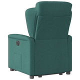 Fauteuil inclinable vert foncé tissu