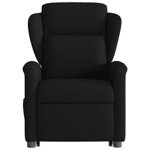 Fauteuil inclinable électrique noir tissu