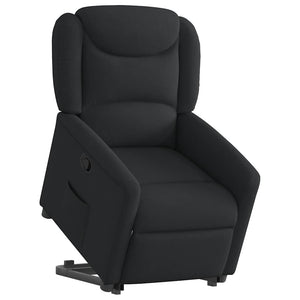 Fauteuil inclinable noir tissu