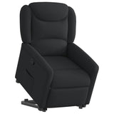 Fauteuil inclinable noir tissu