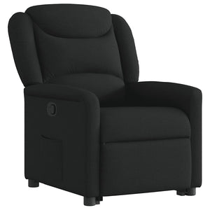 Fauteuil inclinable noir tissu