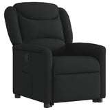 Fauteuil inclinable noir tissu