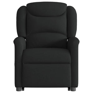 Fauteuil inclinable noir tissu