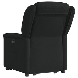 Fauteuil inclinable noir tissu