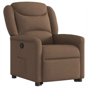 Fauteuil inclinable Marron Tissu