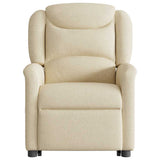 Fauteuil inclinable Crème Tissu
