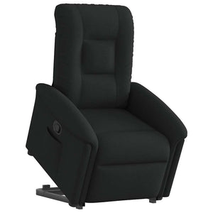 Fauteuil inclinable noir tissu
