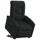 Fauteuil inclinable noir tissu