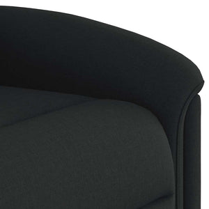 Fauteuil inclinable noir tissu
