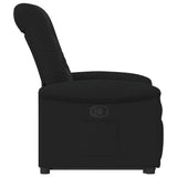 Fauteuil inclinable noir tissu