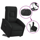 Fauteuil inclinable noir tissu