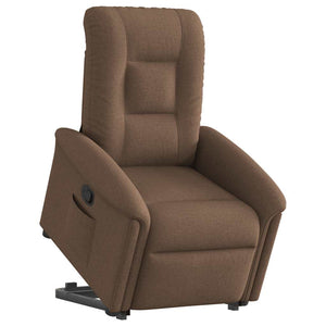 Fauteuil inclinable Marron Tissu