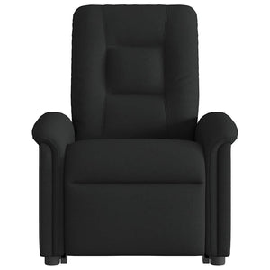 Fauteuil inclinable électrique noir tissu