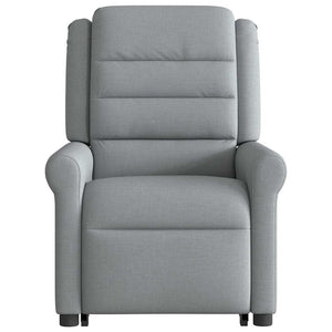 Fauteuil inclinable Gris clair Tissu