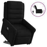 Fauteuil inclinable noir tissu