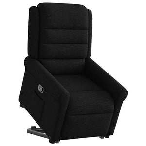 Fauteuil inclinable noir tissu