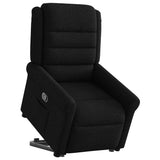 Fauteuil inclinable noir tissu
