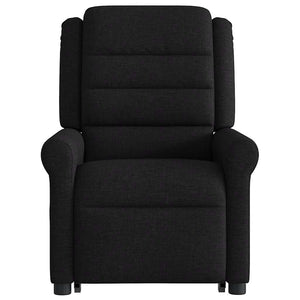 Fauteuil inclinable noir tissu