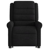 Fauteuil inclinable noir tissu